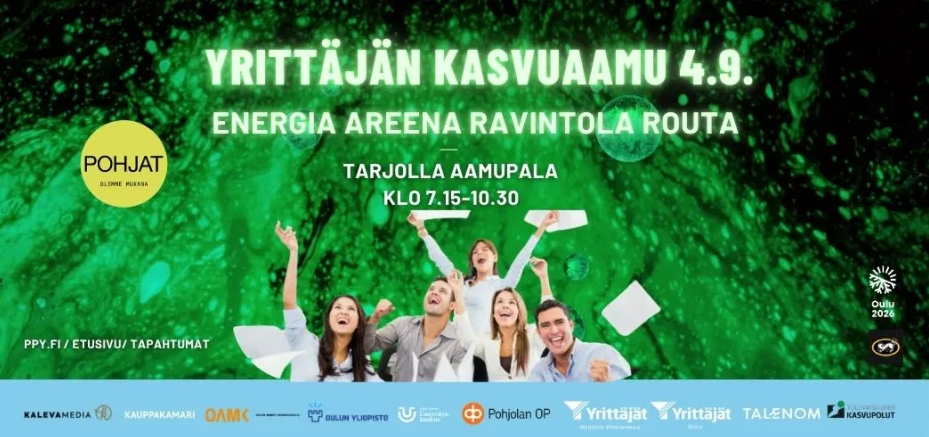 Yrittäjän kasvuaamu: Miten rakennetaan yrityksen voittaja- ja kumppanitiimi