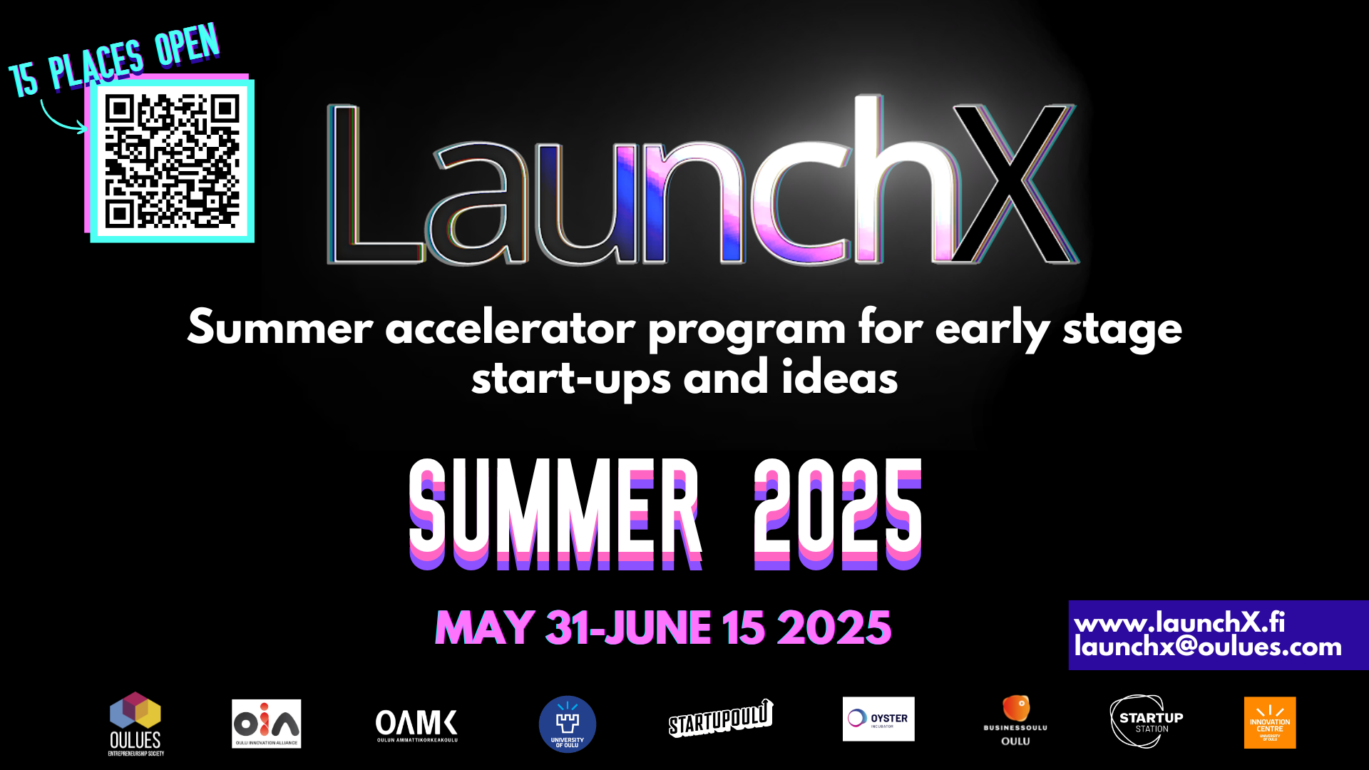 Launch X Summer Accelerator Program